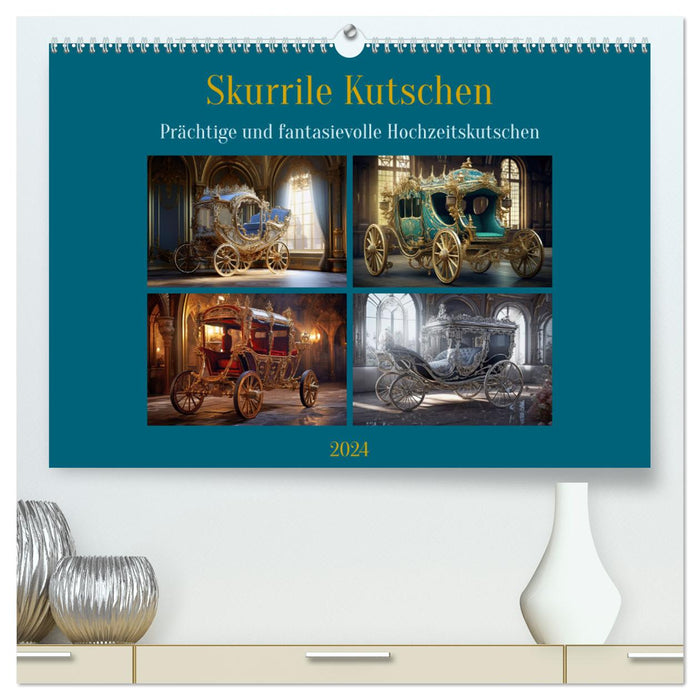 Skurrile Kutschen (CALVENDO Premium Wandkalender 2024)