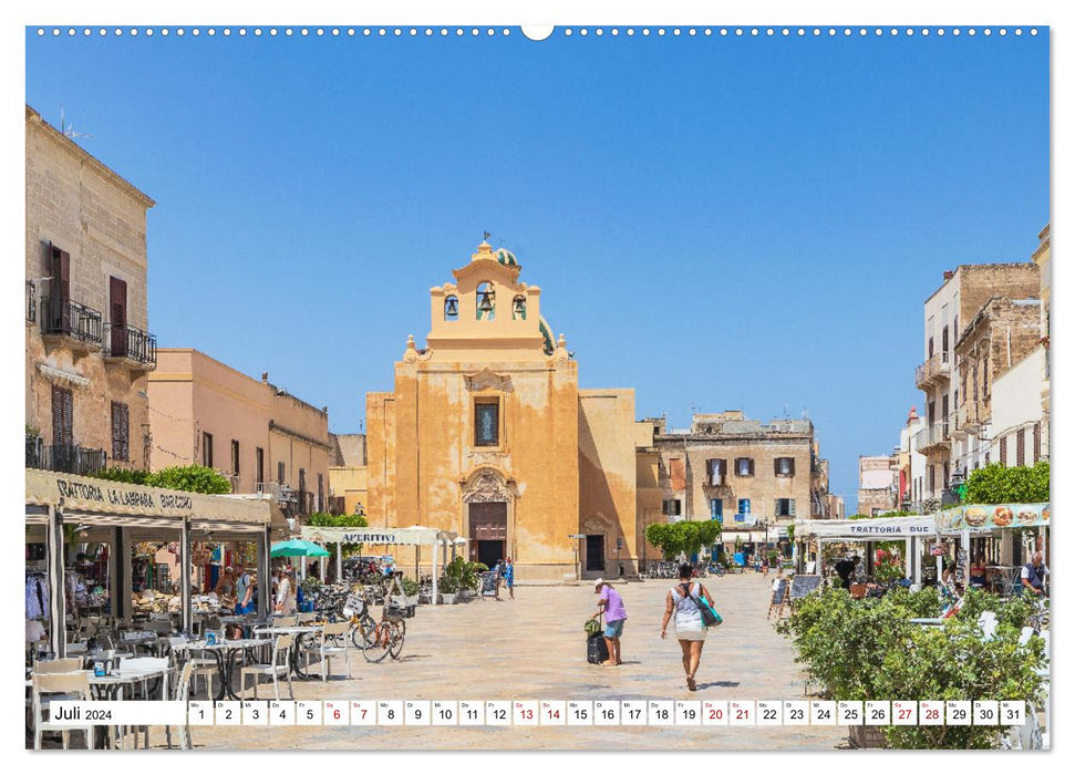 Sizilien - Magische Provinz Trapani (CALVENDO Premium Wandkalender 2024)