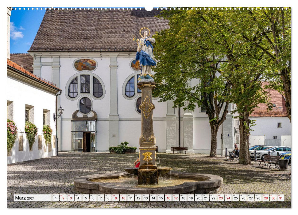 Landkreis Dillingen Donau (CALVENDO Premium Wandkalender 2024)