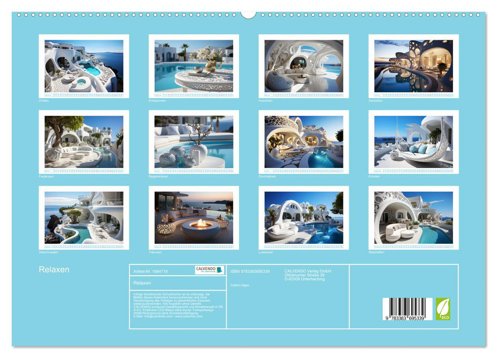 Relaxen (CALVENDO Premium Wandkalender 2024)
