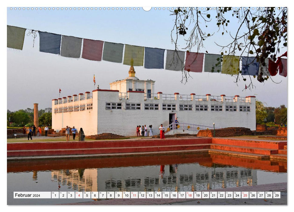 BUDDHISMUS in NEPAL (CALVENDO Premium Wandkalender 2024)
