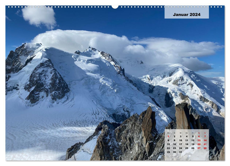 Alpenauszeit - Schöne Orte der Alpen (CALVENDO Wandkalender 2024)