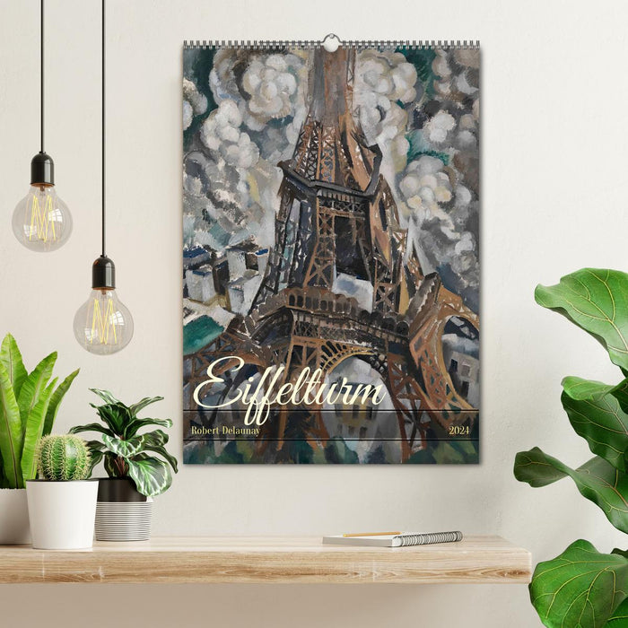 Eiffelturm - Robert Delaunay (CALVENDO Wandkalender 2024)