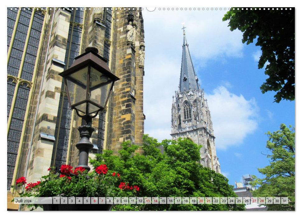 Köln, Düsseldorf, Aachen (CALVENDO Premium Wandkalender 2024)