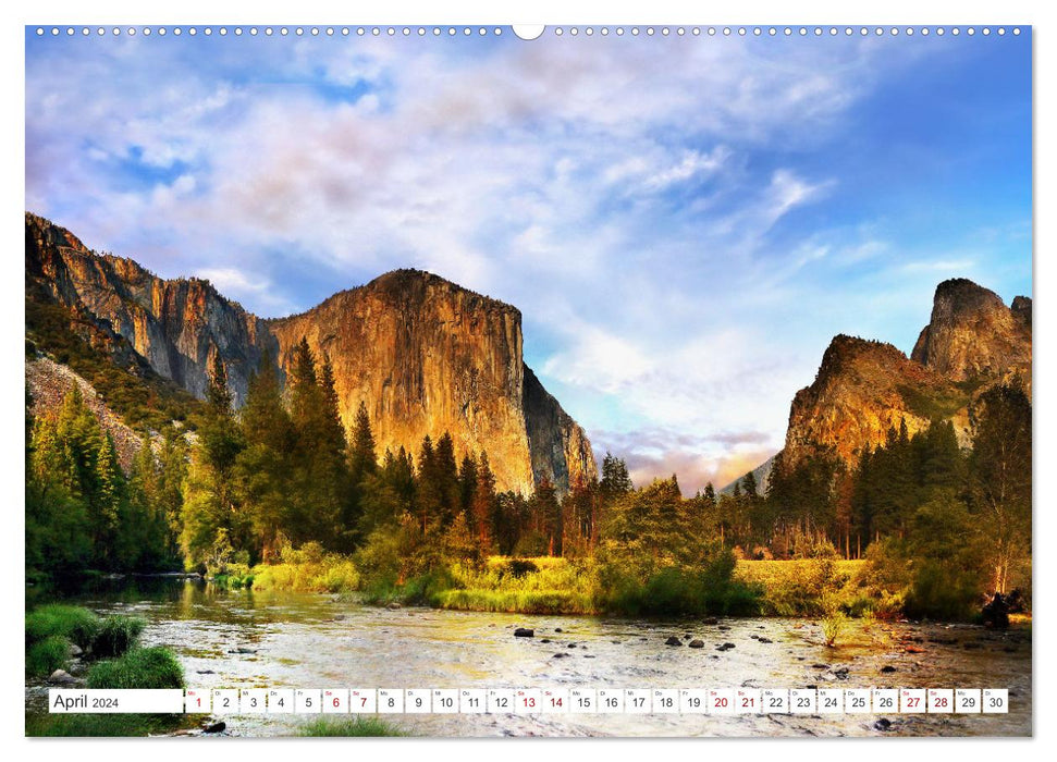 Berge - Die schönsten Gipfel der Welt (CALVENDO Wandkalender 2024)