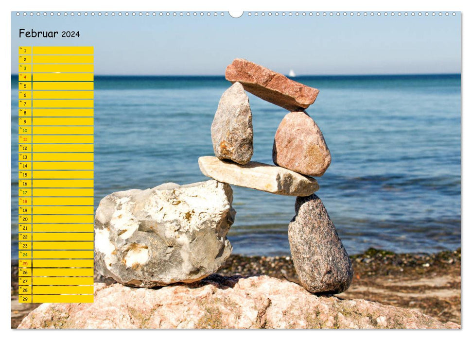 Ostseeinsel Poel - Sehnsuchtsort in der Ostsee (CALVENDO Premium Wandkalender 2024)