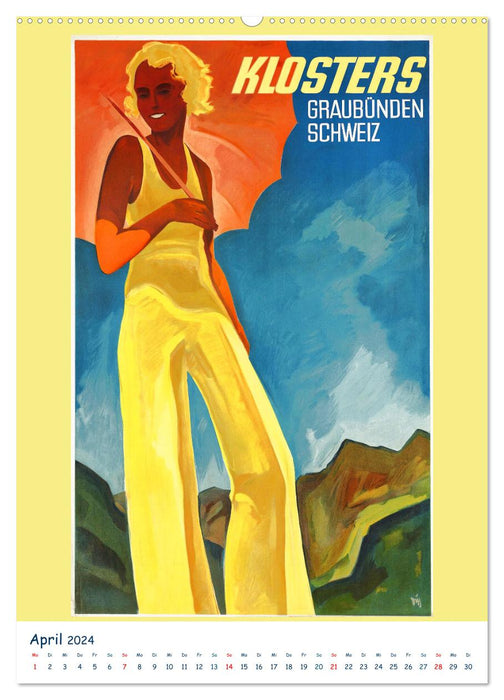 Schweizer Plakatkunst (CALVENDO Wandkalender 2024)