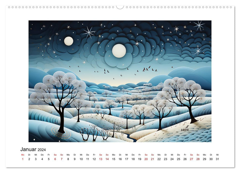 Paper Art (CALVENDO Wandkalender 2024)