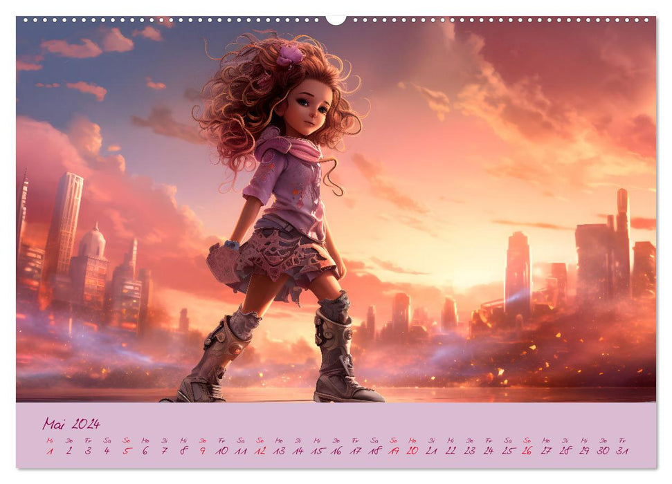 Magie der Kindheit (CALVENDO Premium Wandkalender 2024)