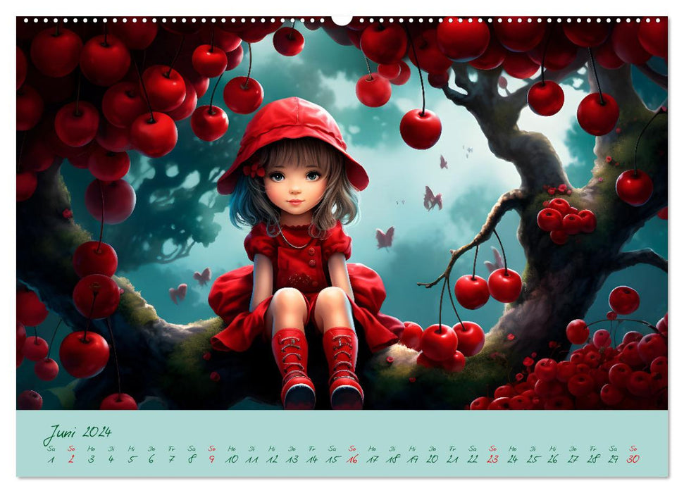 Magie der Kindheit (CALVENDO Premium Wandkalender 2024)