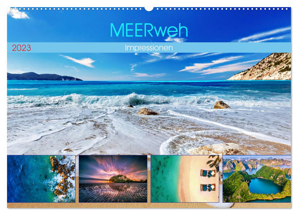 MEERweh Impressionen (CALVENDO Wandkalender 2024)
