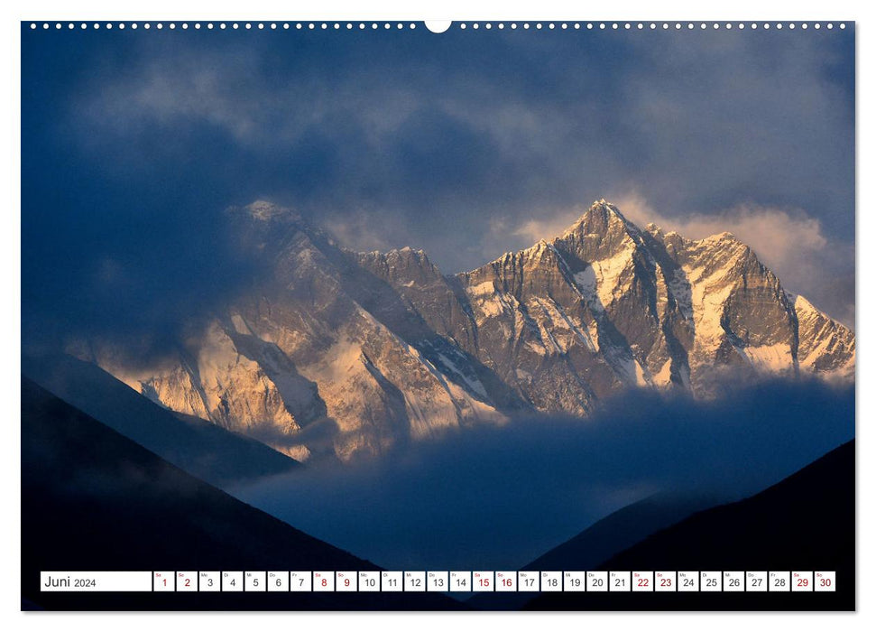 Im Reich des Sagarmatha (CALVENDO Wandkalender 2024)