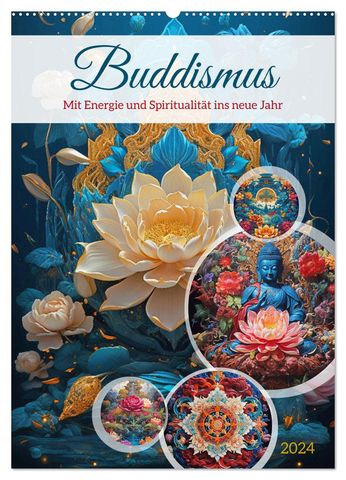 Buddismus (CALVENDO Wandkalender 2024)