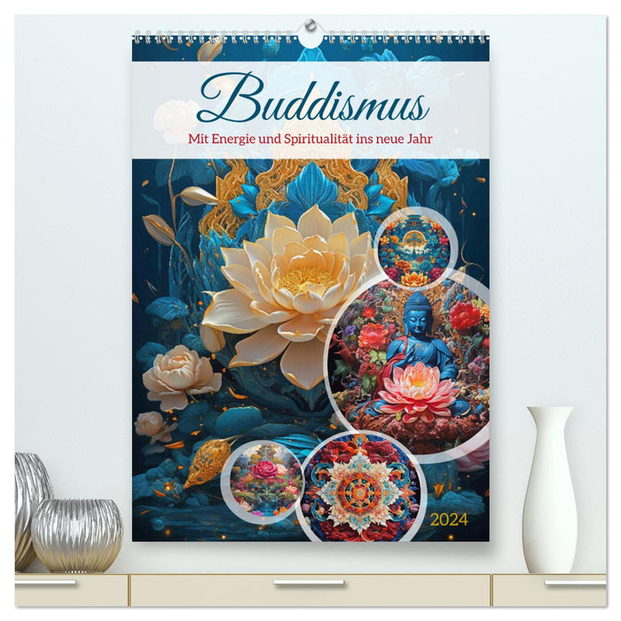 Buddismus (CALVENDO Premium Wandkalender 2024)