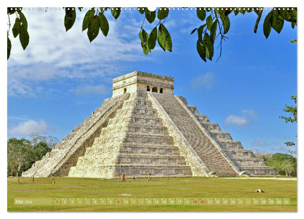Mexiko: Natur mit Geschichte (CALVENDO Wandkalender 2024)