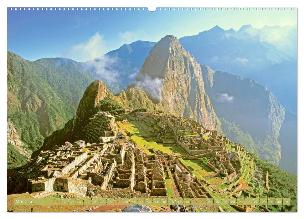 Peru: Natur mit Geschichte (CALVENDO Wandkalender 2024)