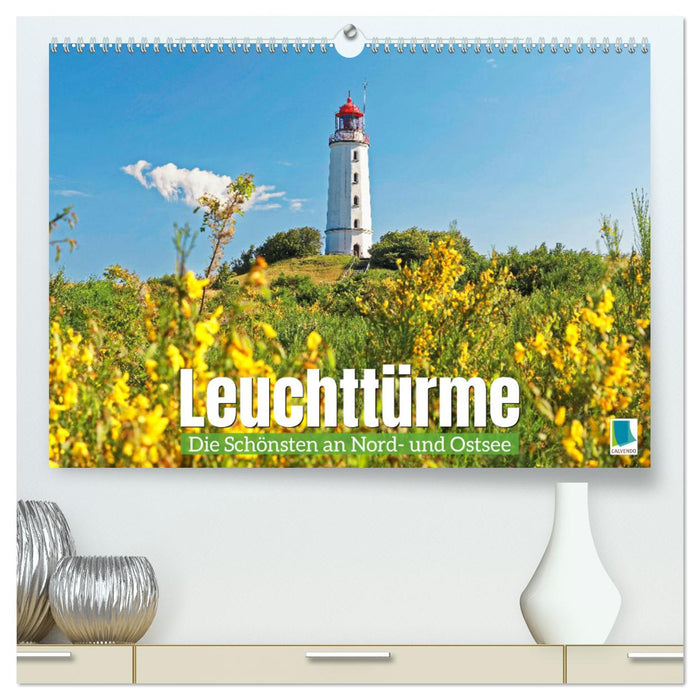 Leuchttürme: Die Schönsten an Nord- und Ostsee (CALVENDO Premium Wandkalender 2024)
