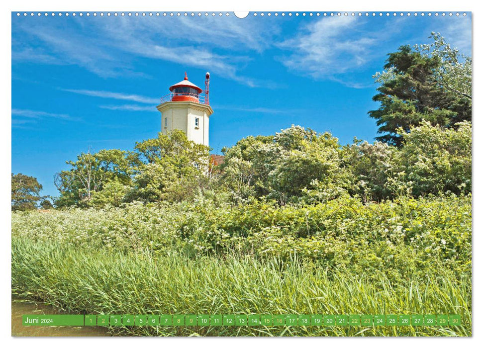 Leuchttürme: Die Schönsten an Nord- und Ostsee (CALVENDO Premium Wandkalender 2024)