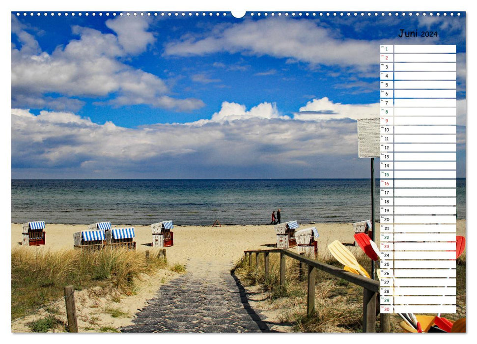 Ostseebad Boltenhagen - Sehnsuchtsort an der Ostsee (CALVENDO Premium Wandkalender 2024)
