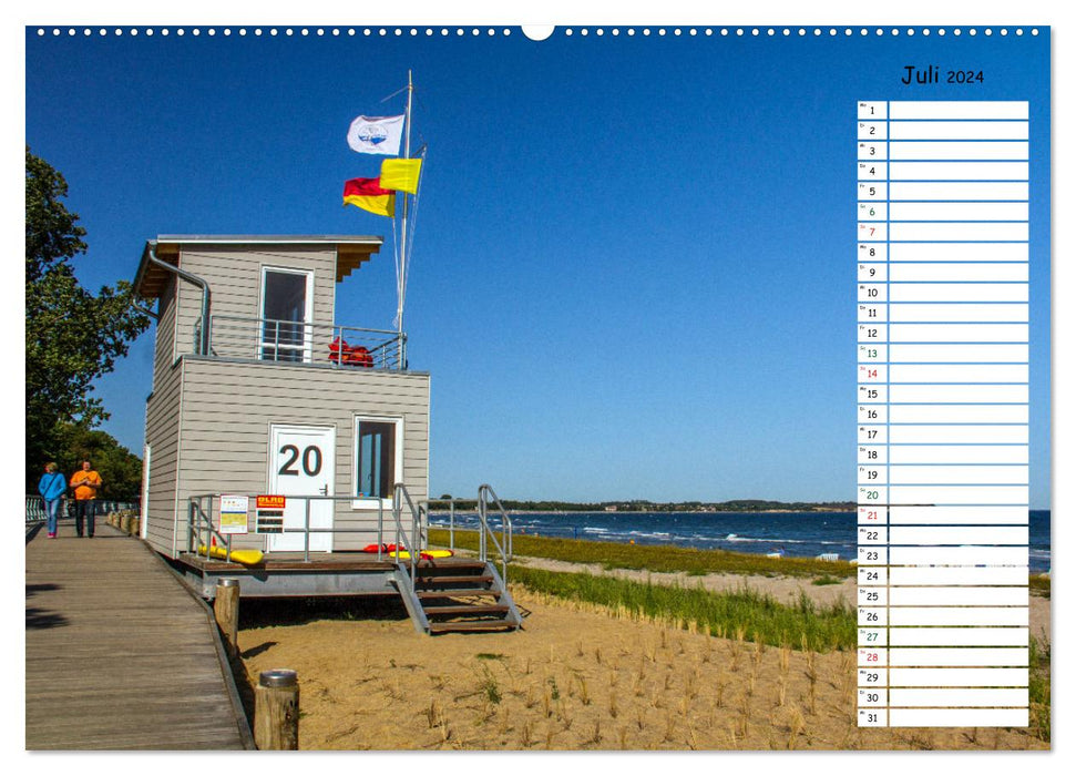 Ostseebad Boltenhagen - Sehnsuchtsort an der Ostsee (CALVENDO Premium Wandkalender 2024)