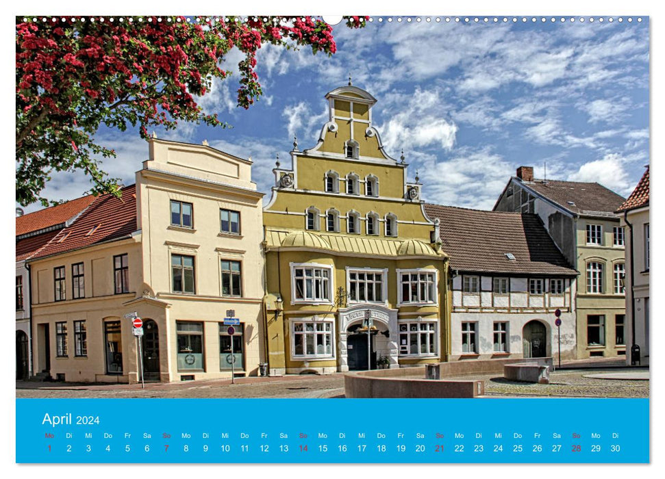 Wismar - Ansichten einer Hansestadt (CALVENDO Premium Wandkalender 2024)