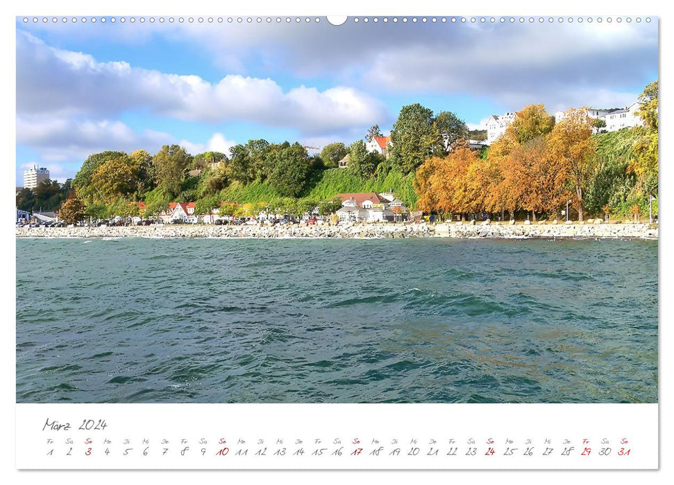 Mein Sassnitz - Hafenstadt und Erholungsort an der Kreideküste von Rügen (CALVENDO Premium Wandkalender 2024)