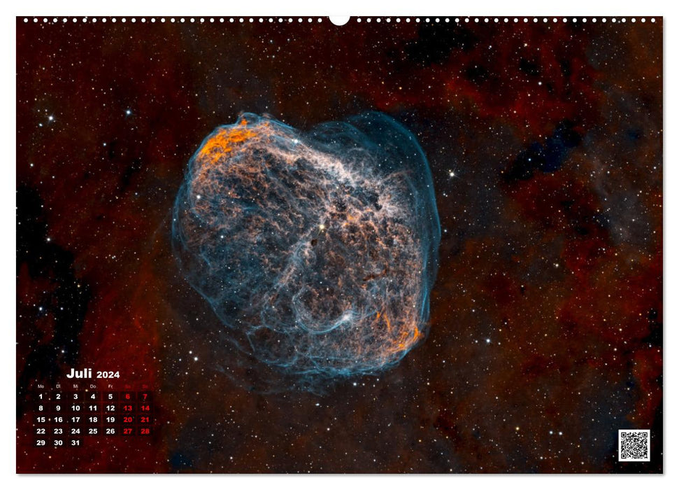 Astrofotografie von Stefan Ziegenbalg (Querformat) (CALVENDO Premium Wandkalender 2024)