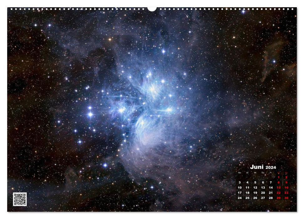 Astrofotografie von Stefan Ziegenbalg (Querformat) (CALVENDO Wandkalender 2024)