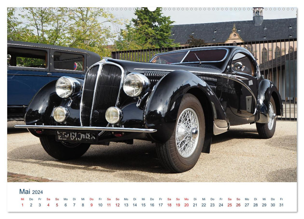Bugatti Traumautos (CALVENDO Premium Wandkalender 2024)