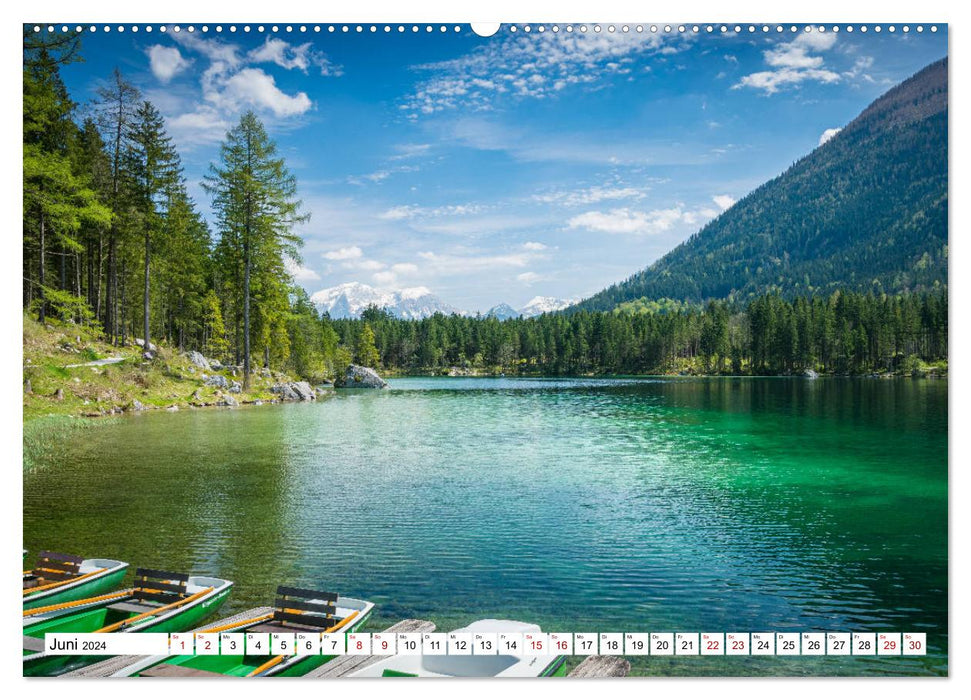 Berchtesgadener Alpen - Landschaften zum Träumen (CALVENDO Premium Wandkalender 2024)