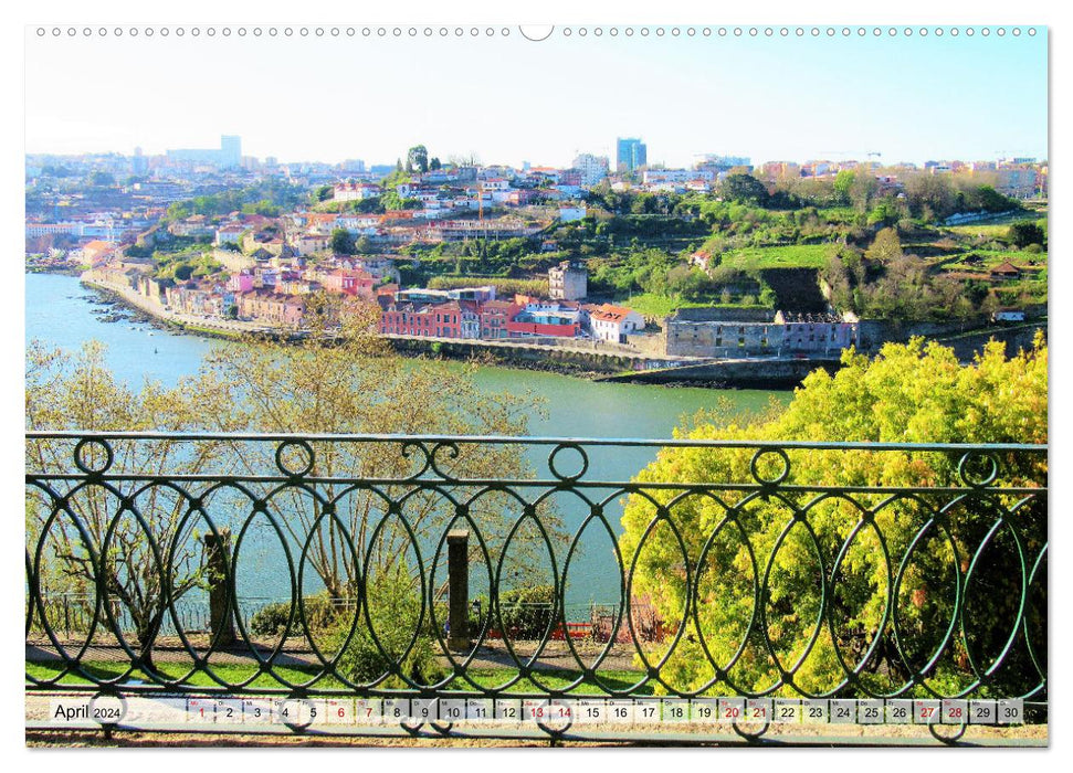 Städtereise nach Porto (CALVENDO Premium Wandkalender 2024)