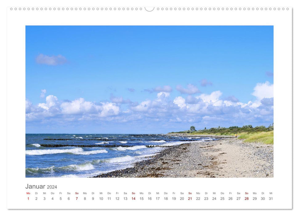 Rügenliebe - Eine Hommage an die Ostseeinsel Rügen (CALVENDO Premium Wandkalender 2024)
