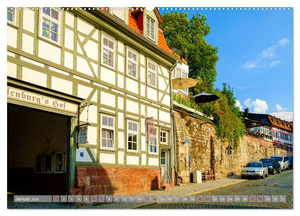Ein Blick auf Nordhausen am Harz (CALVENDO Wandkalender 2024)