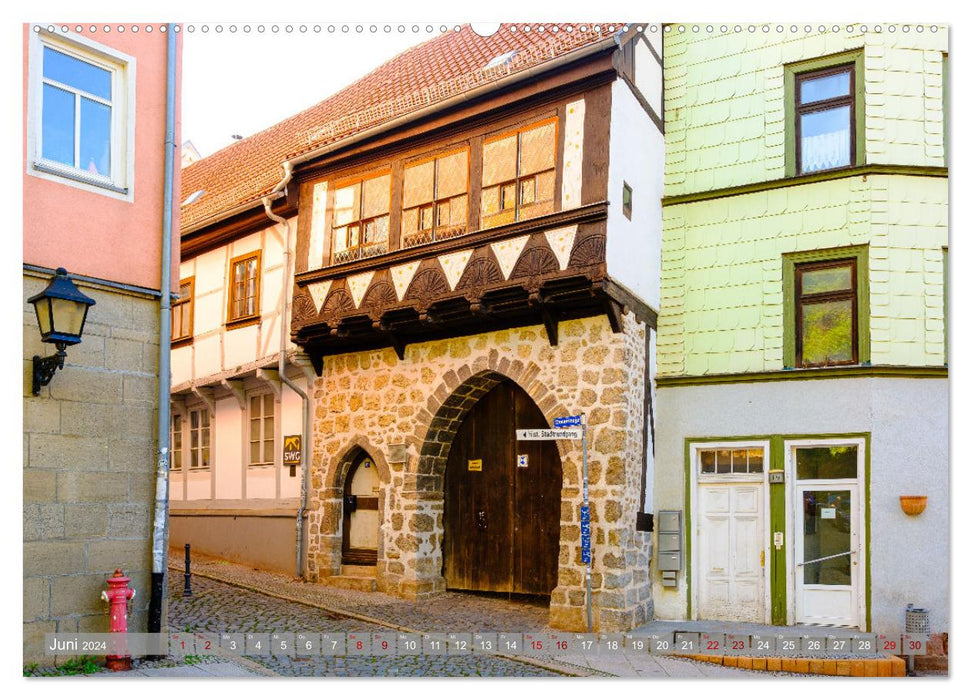 Ein Blick auf Nordhausen am Harz (CALVENDO Wandkalender 2024)