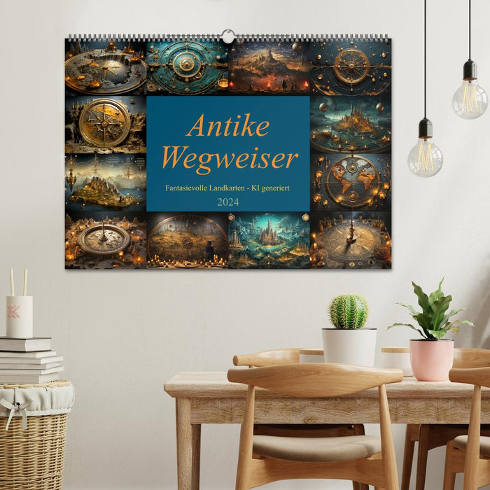 Antike Wegweiser (CALVENDO Wandkalender 2024)