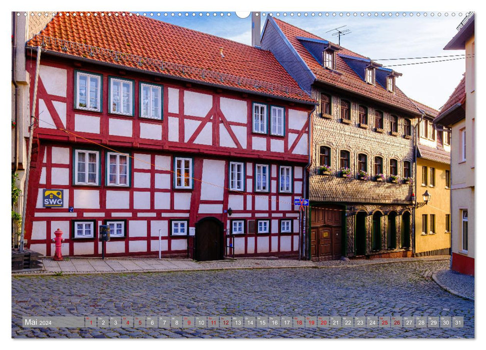 Ein Blick auf Nordhausen am Harz (CALVENDO Premium Wandkalender 2024)