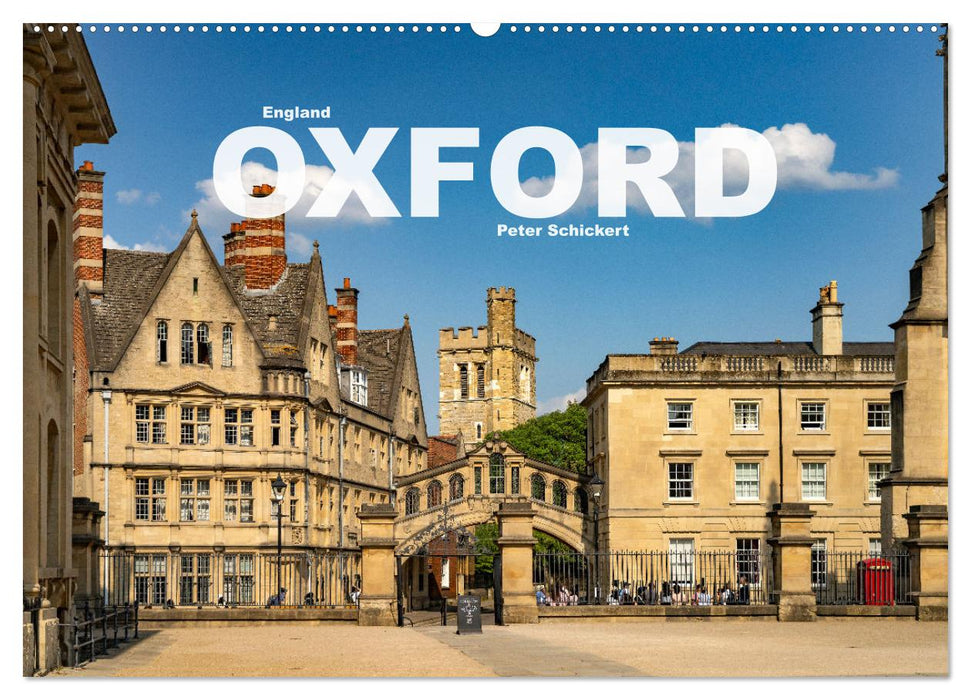 England - Oxford (CALVENDO Wandkalender 2024)