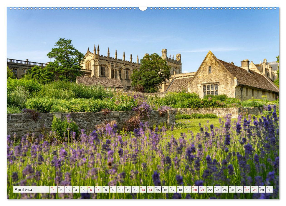 England - Oxford (CALVENDO Premium Wandkalender 2024)