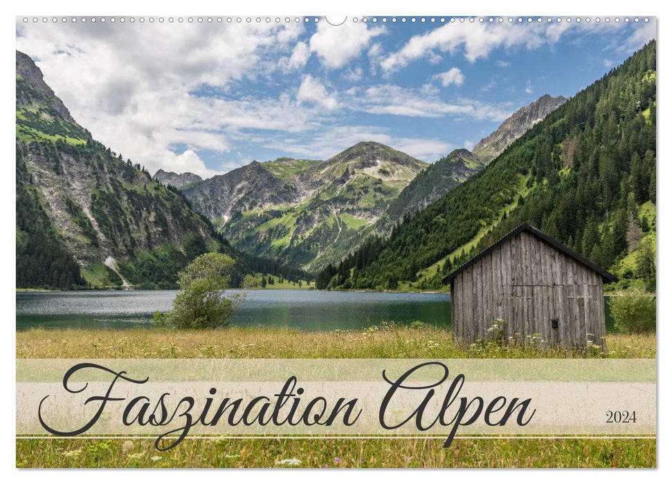 Faszination Alpen (CALVENDO Wandkalender 2024)
