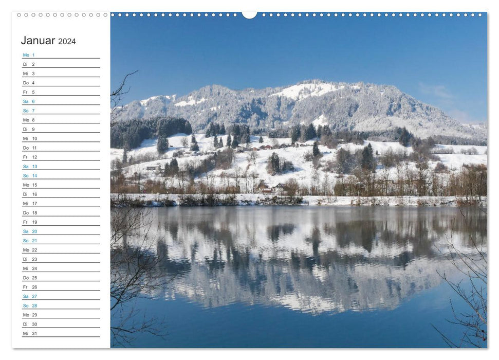 Faszination Alpen (CALVENDO Wandkalender 2024)