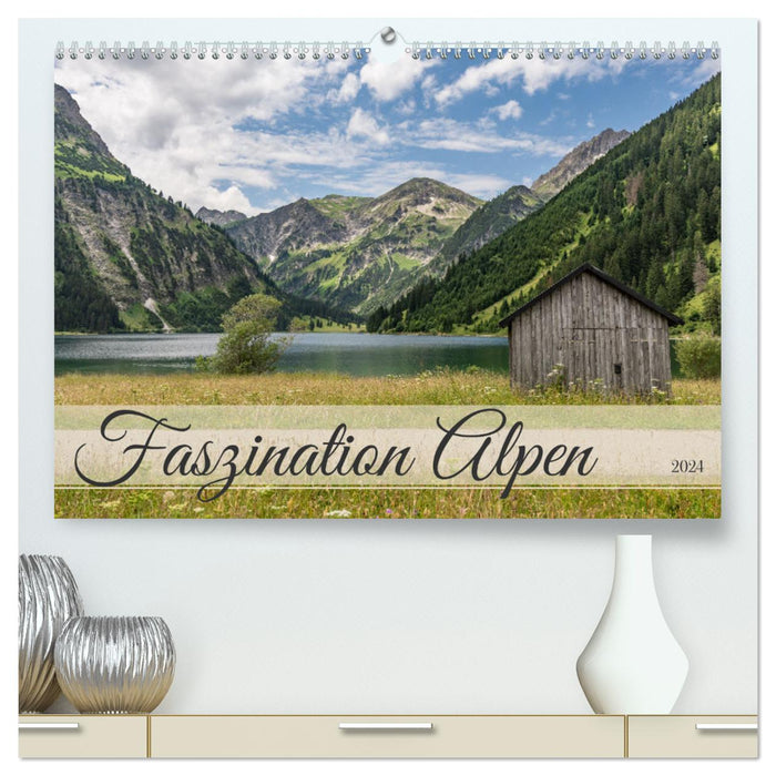 Faszination Alpen (CALVENDO Premium Wandkalender 2024)