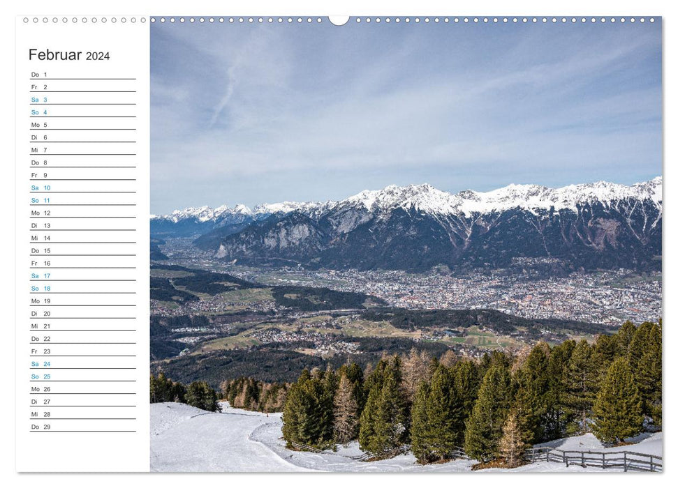 Faszination Alpen (CALVENDO Premium Wandkalender 2024)