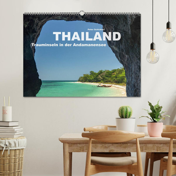 Thaïlande - îles de rêve dans la mer d'Andaman (calendrier mural CALVENDO 2024) 