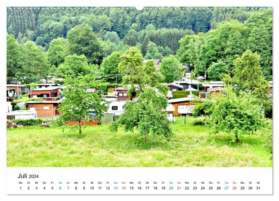 Das Dorf Hammer in der Eifel (CALVENDO Premium Wandkalender 2024)