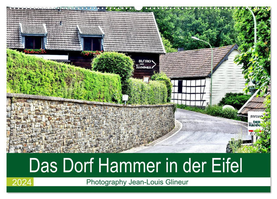 Das Dorf Hammer in der Eifel (CALVENDO Wandkalender 2024)