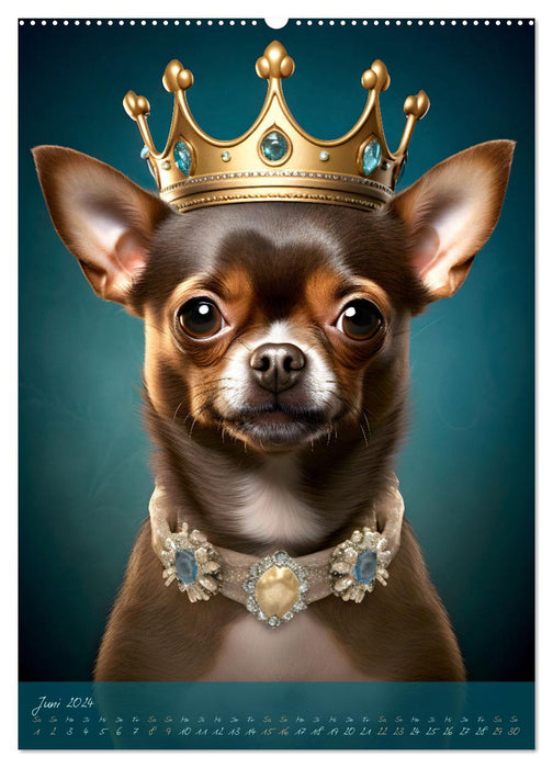 CHARAKTIERE Hunde mit Profil (CALVENDO Wandkalender 2024)
