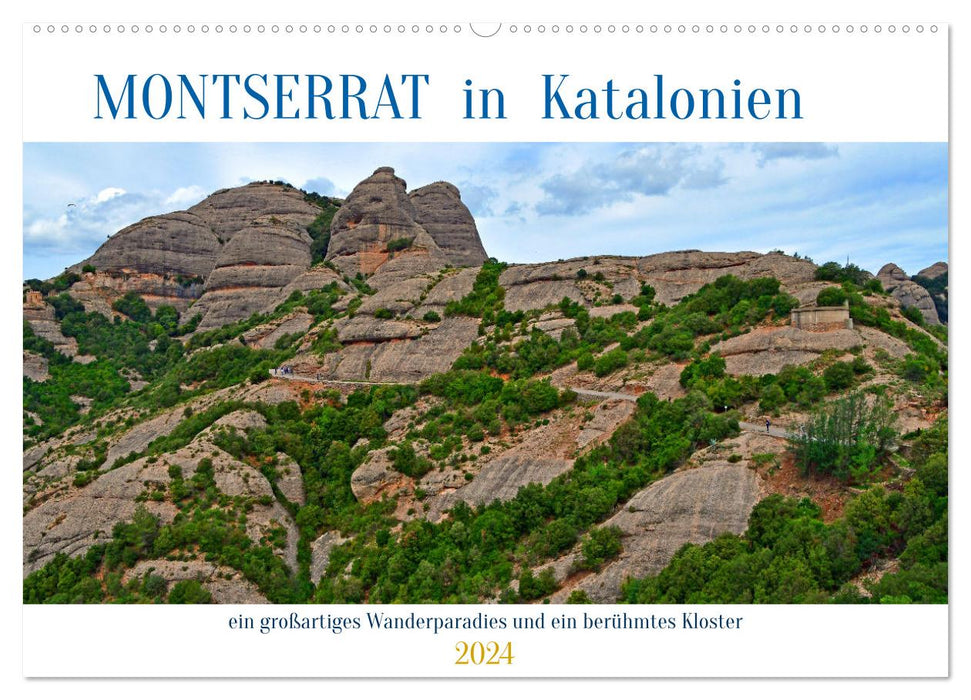 MONTSERRAT in Katalonien (CALVENDO Wandkalender 2024)