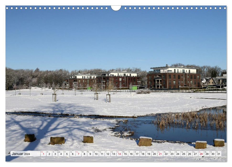 Emsauenpark Lingen (CALVENDO Wandkalender 2024)