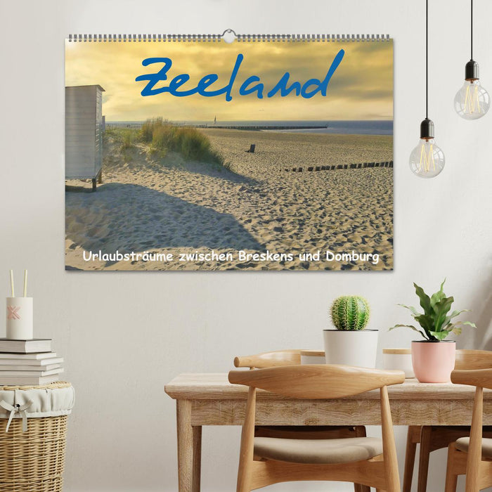 Zeeland - Urlaubsträume zwischen Breskens und Domburg (CALVENDO Wandkalender 2024)