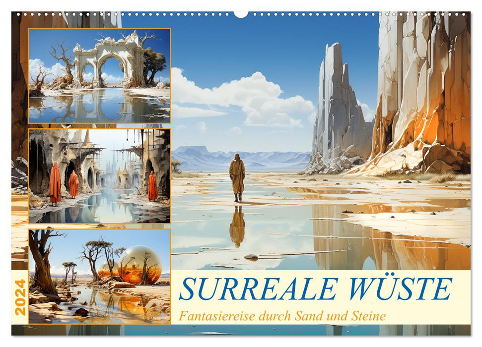 Surreale Wüste (CALVENDO Wandkalender 2024)